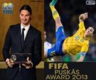 ФИФА Пушкаш Award 2013 для Златан Ибрагимович
